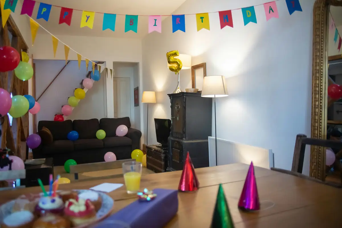 Birthday party decor by SWAP Events