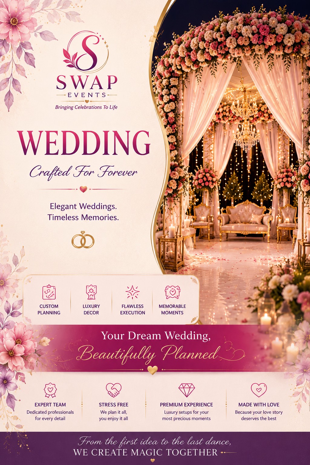 Wedding event planning